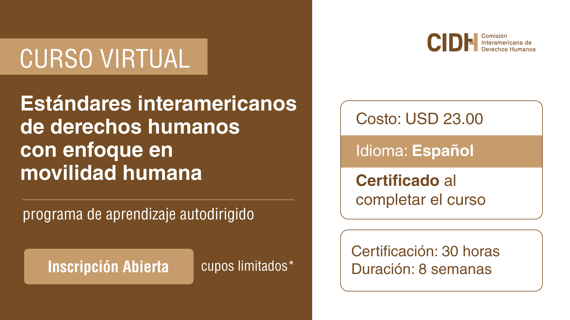 Estndares Interamericanos de Derechos Humanos con enfoque de Movilidad Humana