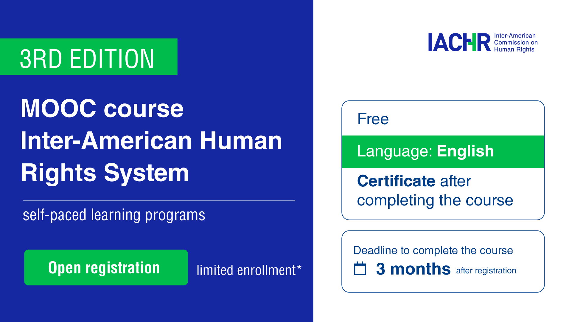 MOOC Inter-American Human Rights System - 3rd Edition