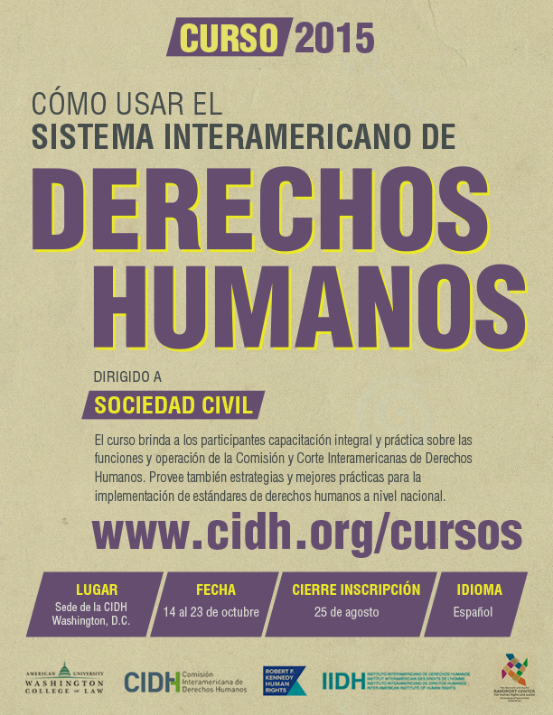 Curso sobre el Sistema Interamericano de Proteccin de Derechos Humanos