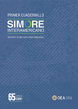 Primer cuadernillo sobre SIMORE Interamericano
Reporte de medidas por Honduras