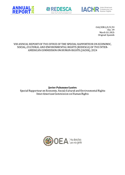 Report of the Special Rapporteur on Economic, Social, Cultural, and Environmental Rights (ESCERSR)