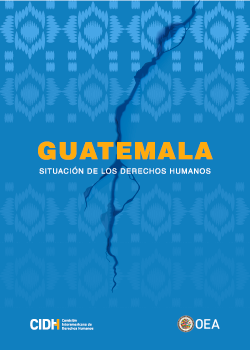 Situacin de derechos humanos en Guatemala