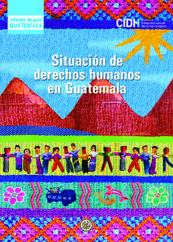Situacin de derechos humanos en Guatemala