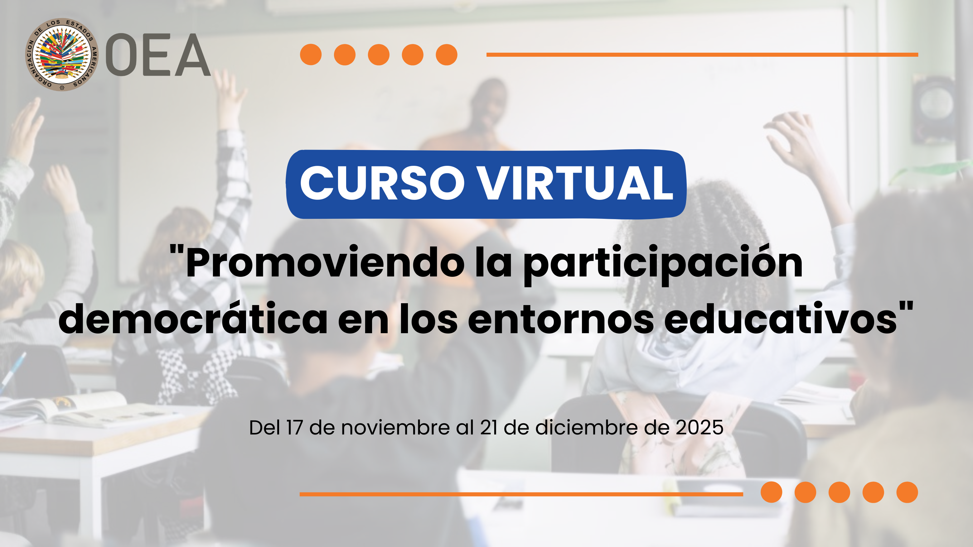 bienvenida curso