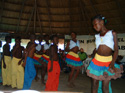 Member of the Afro-descendant community of the Cacarica River, Chocó, Colombia, Turing a visit by the IACHR 