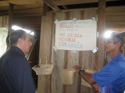 Foto de la visita de la CIDH a las comunidades afrocolombianas que habitan en las cuencas de los ríos Jiguamiandó y Curvaradó, en el Departamento del Chocó, Colombia