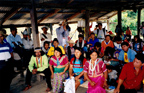 Colombia, June 2003. Visit to a community of the Embera-Katío indigenous people